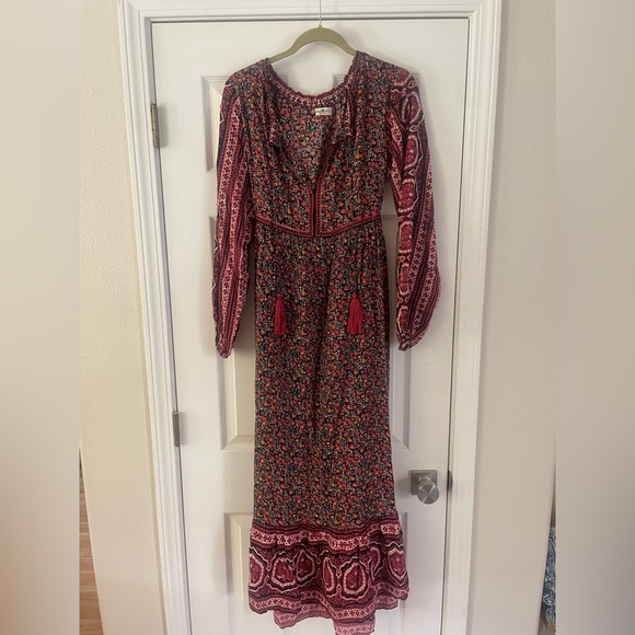 NATURAL LIFE Rosa Floral Long Sleeve Maxi Dress - Picture 3 of 5